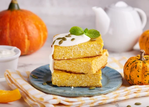 Ķirbja un biepziena sacepums