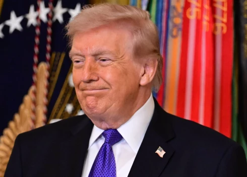 ASV prezidents Donalds Tramps. 