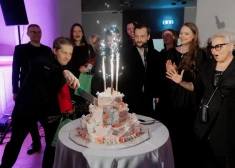 ФОТО: Рижский русский театр Михаила Чехова отмечает премьеру постановки Элмарса Сеньковса "Болдерая"