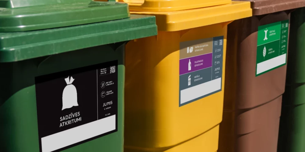 Siguldas pilsētas SIA “JUMIS” pakāpeniski ievieš jauno konteineru marķējumu.