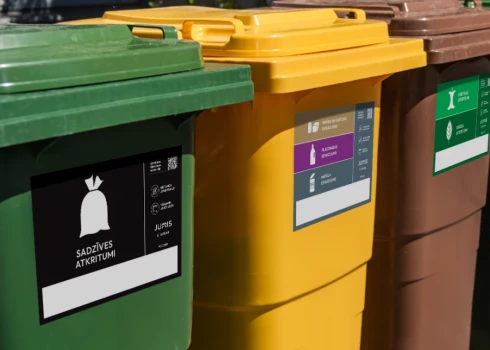 Siguldas pilsētas SIA “JUMIS” pakāpeniski ievieš jauno konteineru marķējumu.