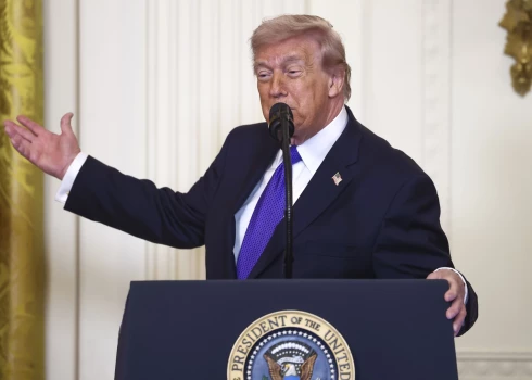 ASV prezidents Donalds Tramps. 