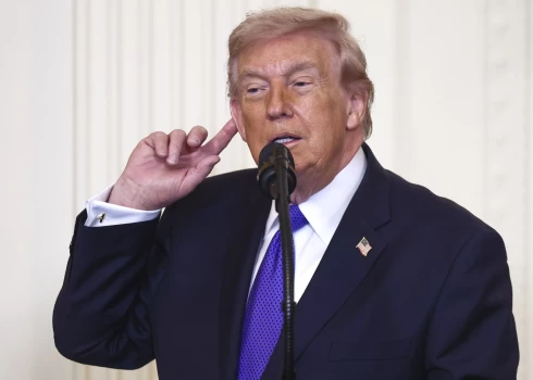 ASV prezidents Donalds Tramps.