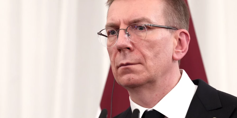 Президент Латвии Эдгар Ринкевич.