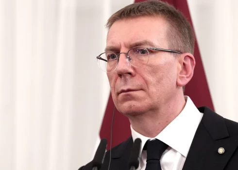 Президент Латвии Эдгар Ринкевич.