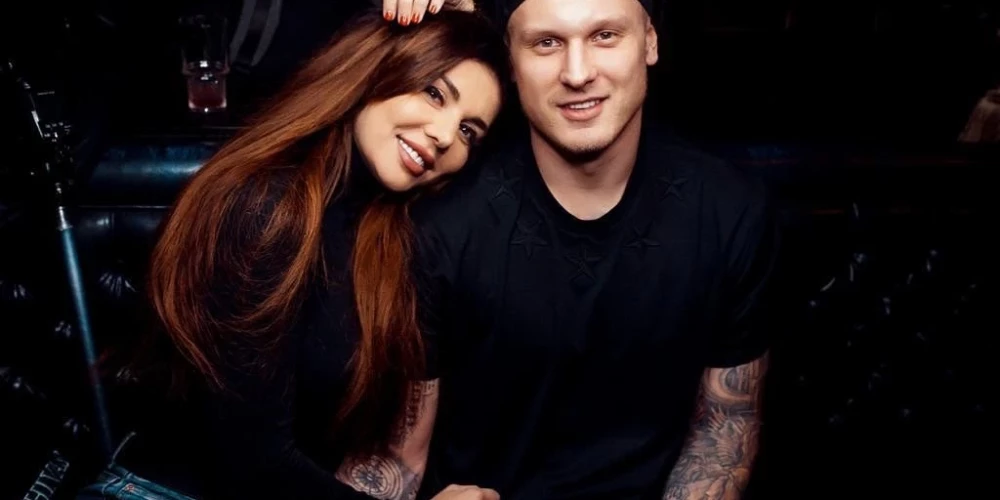 Anna Sedokova un Jānis Timma (ekrānuzņēmums no "Instagram")