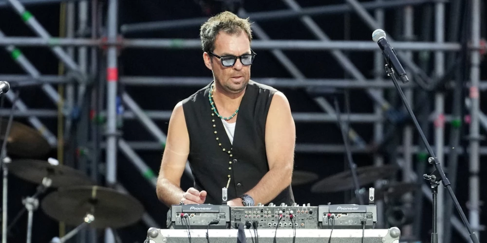 Радиоведущий Марис Григалис.