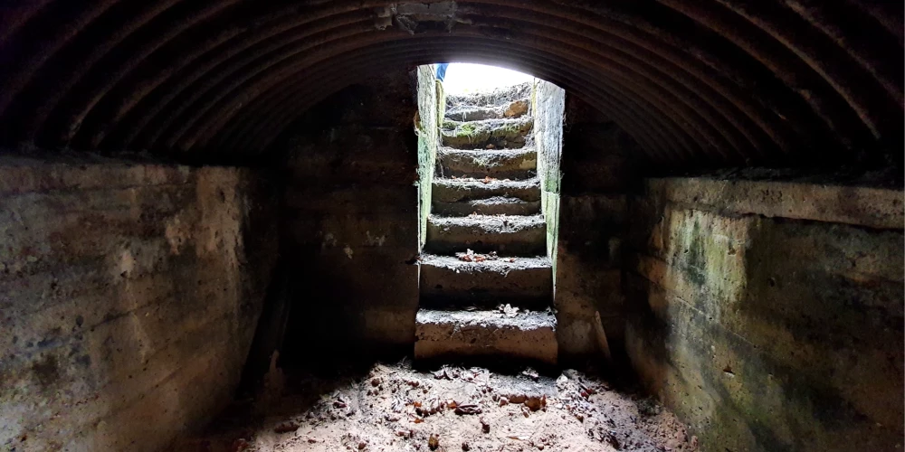 Pirmā pasaules kara laika fronte "Dzīvības un nāves līnija" Augšdaugavas novada Medumu pagastā.