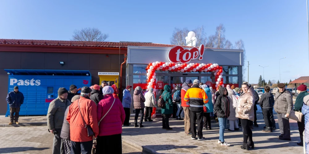 Atvērts jauns vietējais veikals top! Koknesē.