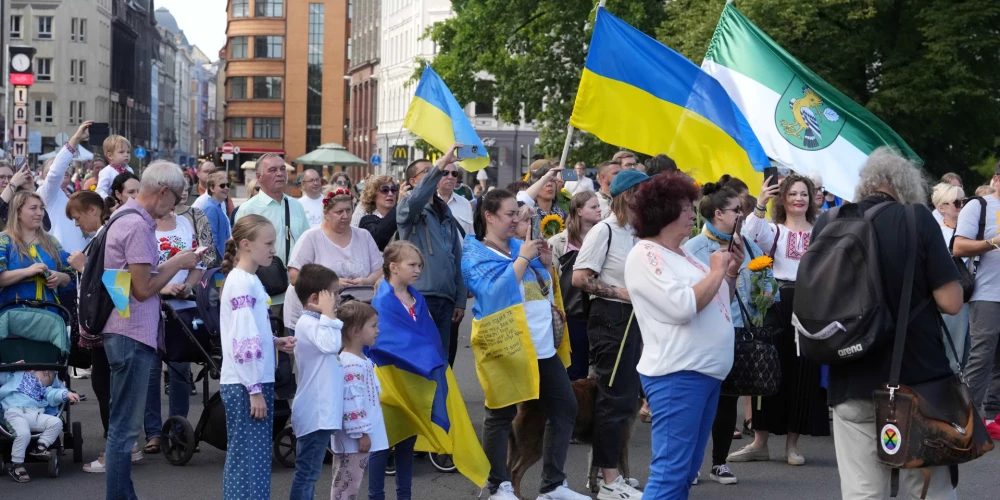 Украинцы интегрируются в Латвии быстро.