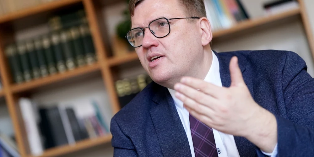 Экономист и бывший министр окружающей среды и регионального развития Юрис Пуце.