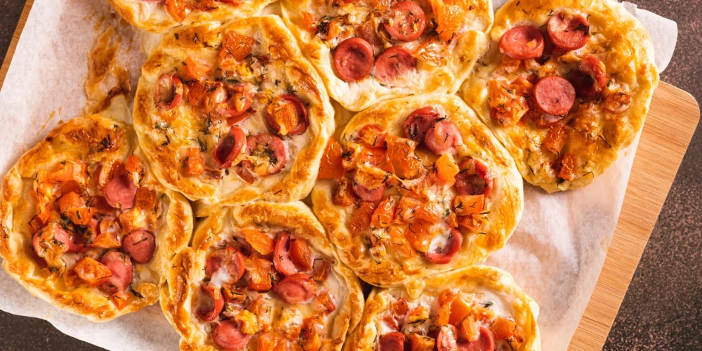 Ātrās piciņas no kārtainās mīklas