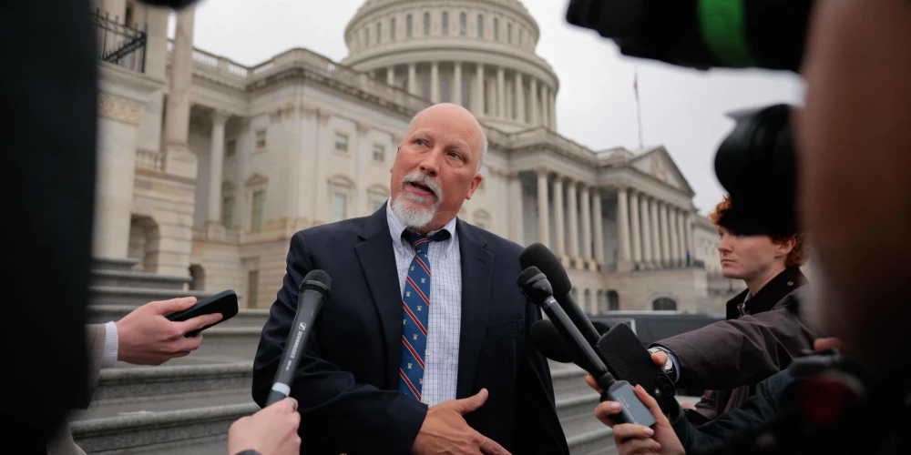 Teksasas kongresmenis Čips Rojs Vašingtonā. 