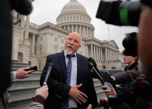 Teksasas kongresmenis Čips Rojs Vašingtonā. 