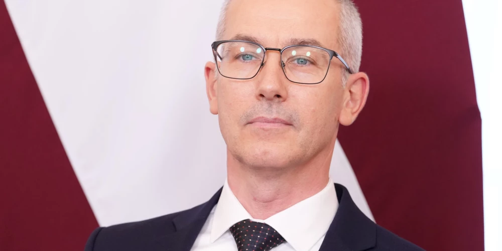 Посол Латвии в Израиле Гинтс Серафинович.