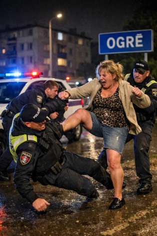 Ogrē kāda pārdzērusies māte, lai paglābtu dēlu no aresta, pērn piekāva policistu.