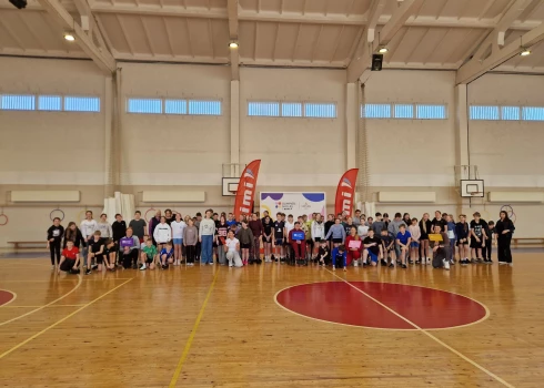 Latgalē aizvadīta noslēdzošā vizīte “Olimpieši skolās ar Rimi”.