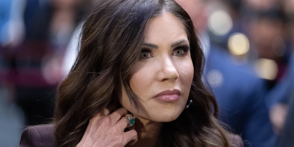 Atlaistā ASV iekšzemes drošības ministre Kristi Noema