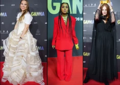 FOTO: šovbiznesa zvaigznes "Gamma" ceremonijā pārsteidz ar spilgtu stilu 