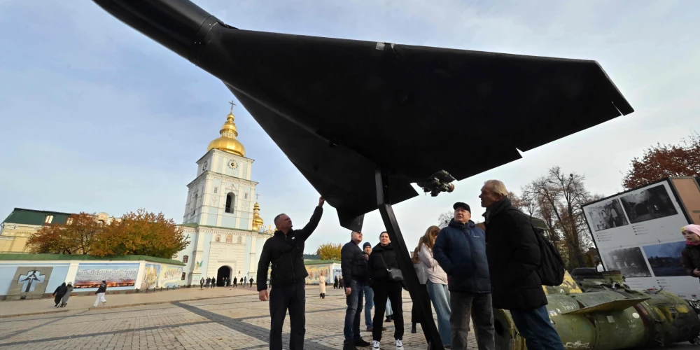 Ukraina sniegusi ASV palīdzību aizsardzībā pret Irānas droniem "Shahed".