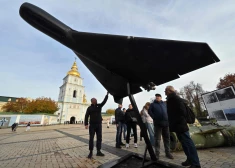 ASV lūgušas Ukrainas palīdzību aizsardzībā pret Irānas droniem "Shahed"