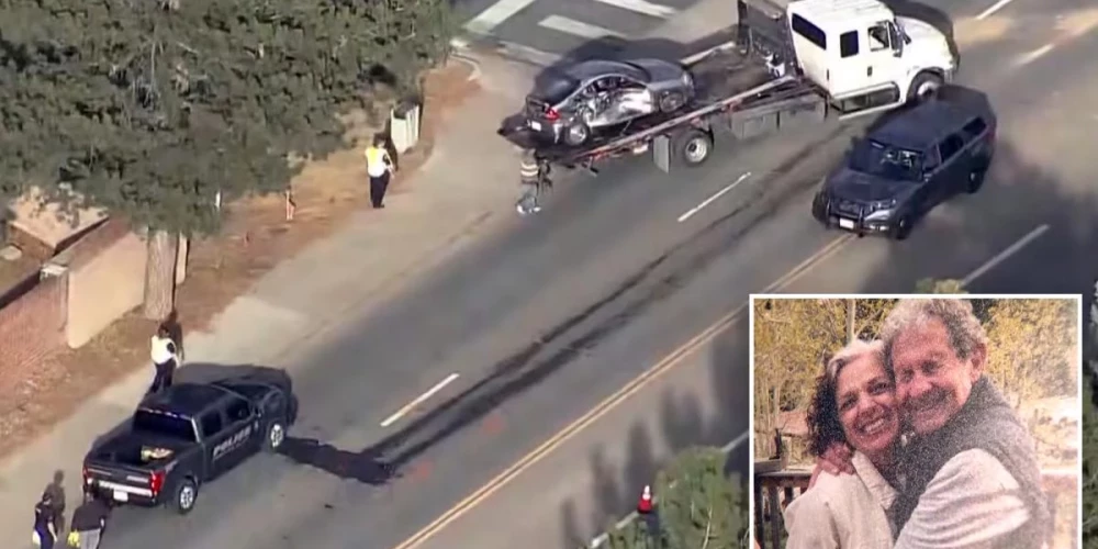 Džerijs Goldbergs zaudēja dzīvību tajā pašā krustojumā, kur viņš centās panākt luksofora uzstādīšanu pēc sievas traģiskās nāves (ekrānuzņēmums no video)