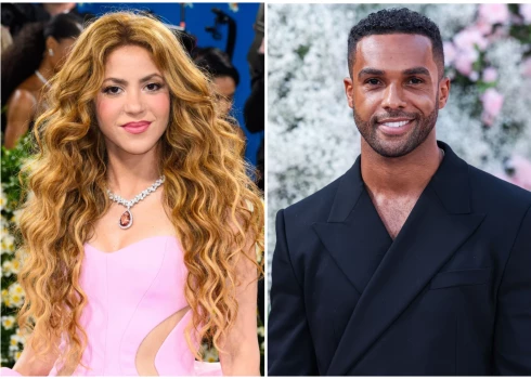 Šakira un Lusjēns Laviskonts.