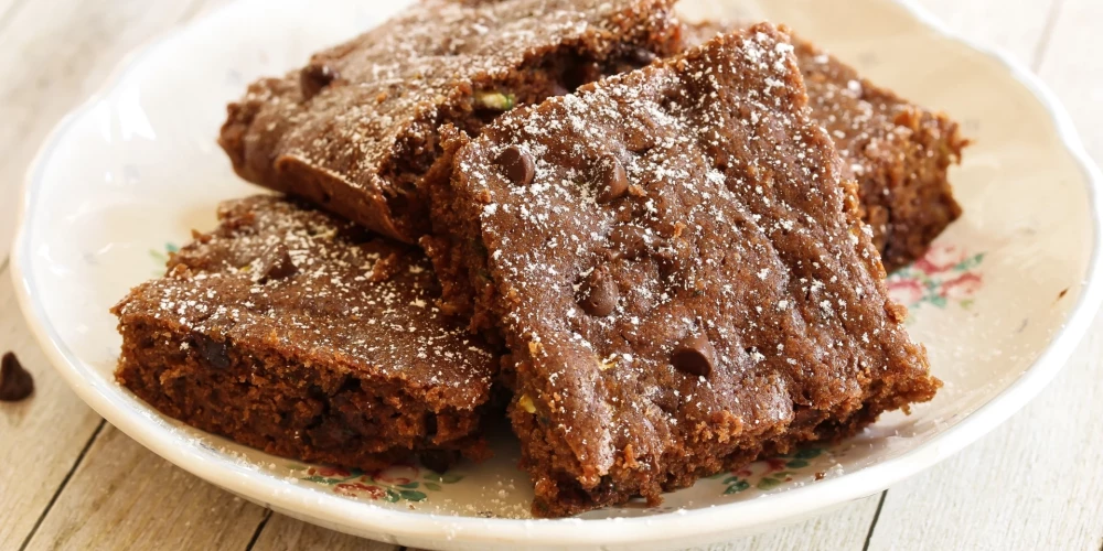 Vienmēr gardais kabaču braunijs.