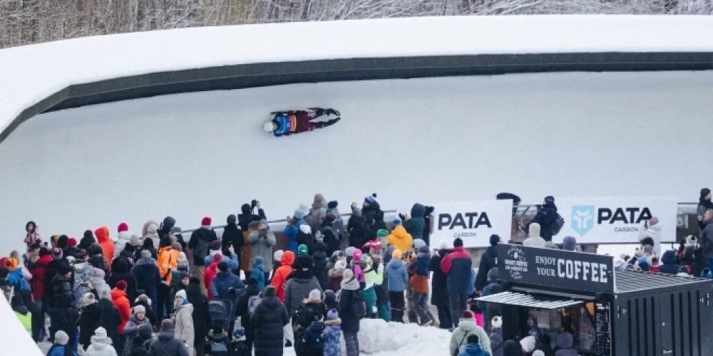 Siguldā ik gadu turpinās uzņemt kamaniņu sporta sacensības.