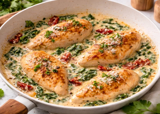 Не салат и не паста: идея красивого горячего блюда на 8 Марта