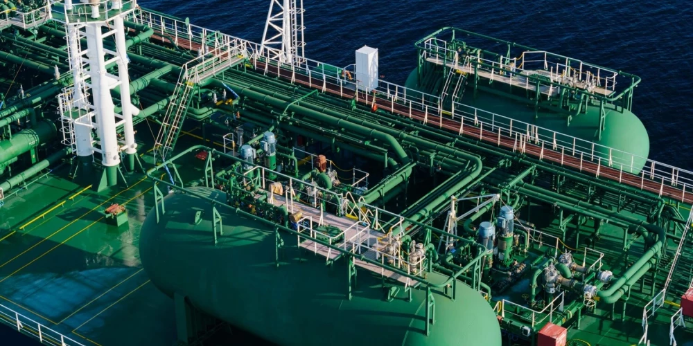 Rīgas ostā atklāta Baltijā unikāla gāzes piegāžu infrastruktūra.