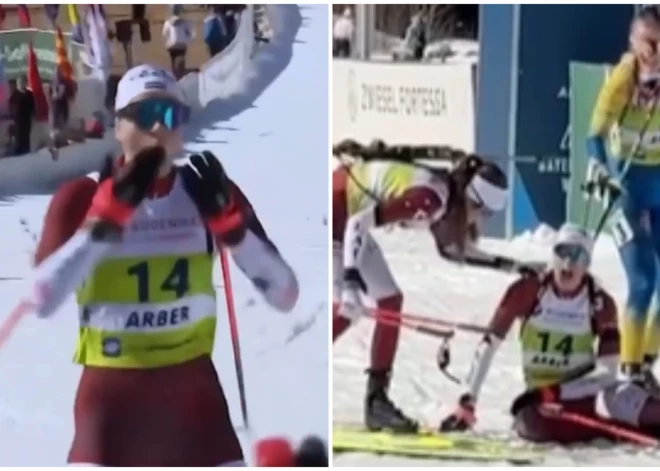 VIDEO: sirsnīgs brīdis biatlonā — Volfas neviltotais prieks, uzzinot, ka medaļa arī Bleidelei