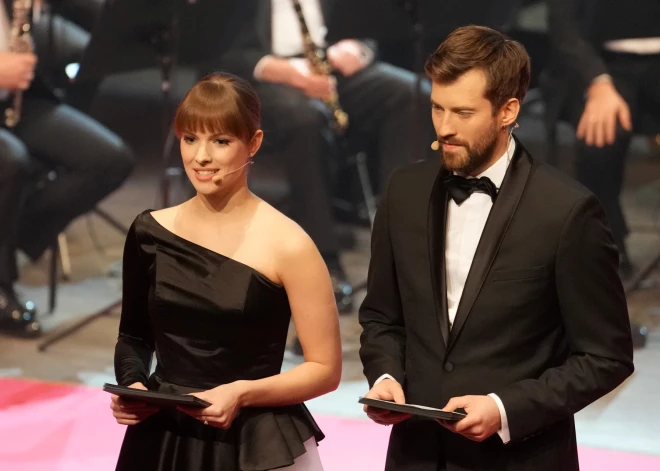 "Lielās mūzikas balvas" pasniegšanas ceremonija un koncerts koncertzālē "Cēsis".