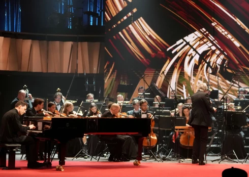 "Lielās mūzikas balvas" pasniegšanas ceremonija un koncerts koncertzālē "Cēsis".