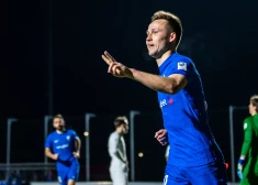 Ikaunieks ar diviem vārtiem nodrošina RFS uzvaru virslīgas sezonas atklāšanā