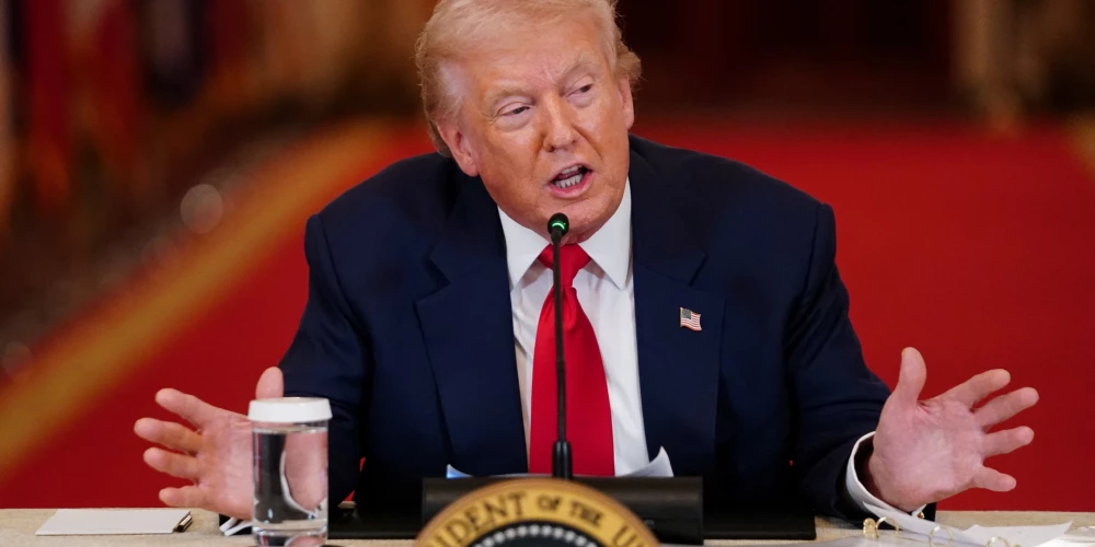 ASV prezidents Donalds Tramps. 