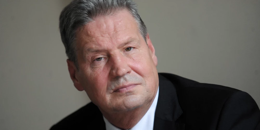 Латвийский политик и общественный деятель Карлис Лейшкалнс.