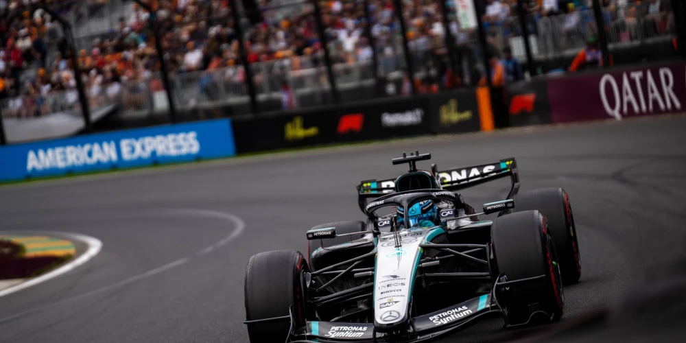 Rasels labākajā aplī uzrādīja laiku viena minūte un 18,518 sekundes, tiekot pie savas karjeras devītā "pole position".