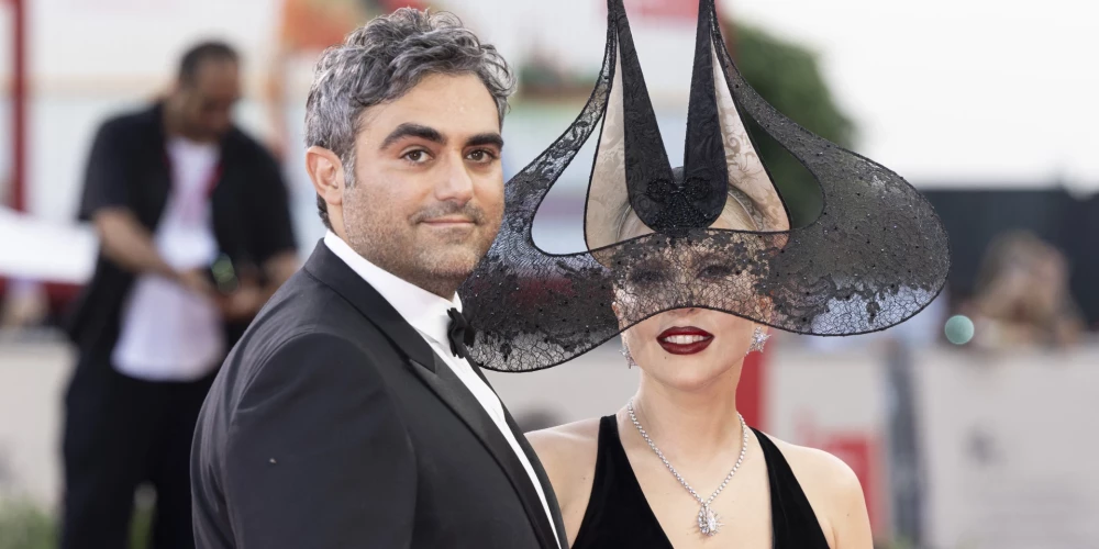 Леди Гага и Майкл Полански на красной дорожке фильма «Джокер: Безумие на двоих» в рамках 81-го Венецианского международного кинофестиваля, 4 сентября 2024 года, Венеция, Италия.