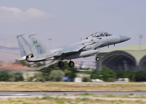 Саудовский F-15.