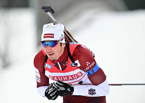  Latvijas biatlonists Andrejs Rastorgujevs.
