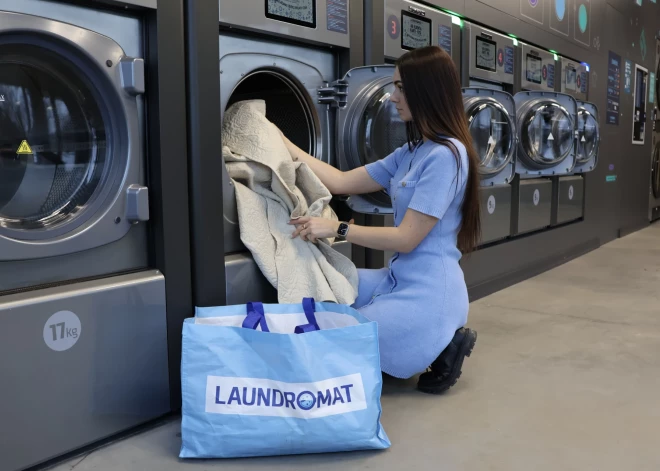 “Laundromat”: pašapkalpošanās veļas mazgātava ļauj ietaupīt vairāk nekā 250 eiro gadā
