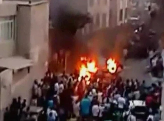 Protesti Irānā 2009. gadā.