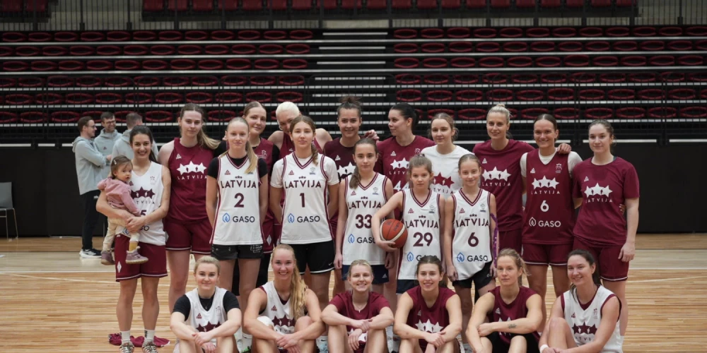 Latvijas sieviešu basketbola izlase.