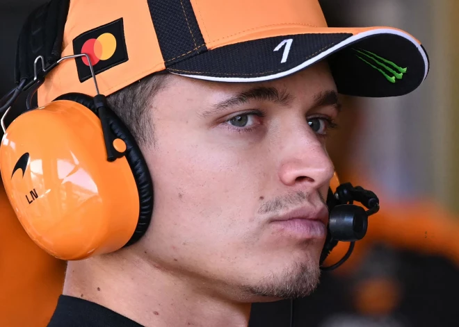 Lando Noriss brīdina par lielas avārijas iespējamību jau tuvākajā laikā