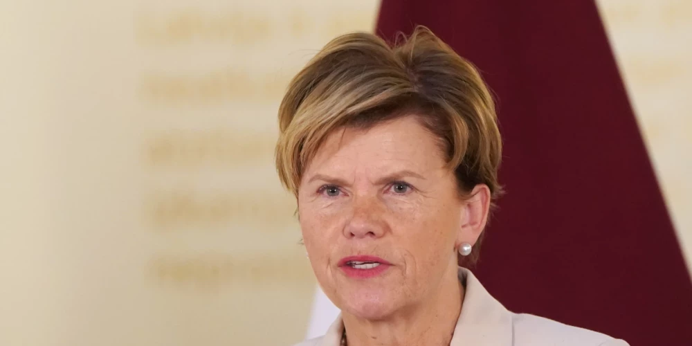 Latvijas ārlietu ministre Baiba Braže.