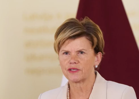 Latvijas ārlietu ministre Baiba Braže. 