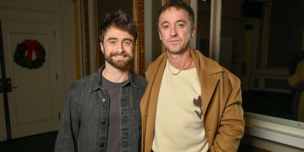 Daniels Redklifs un Toms Feltons 2025. gadā.