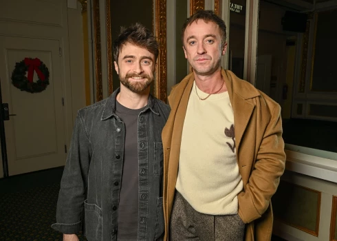 Daniels Redklifs un Toms Feltons 2025. gadā.