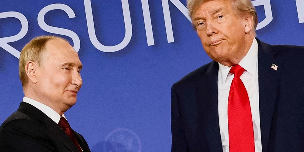 Putins ar Trampu pēc vairāku mēnešu pauzes veica telefonsarunu.